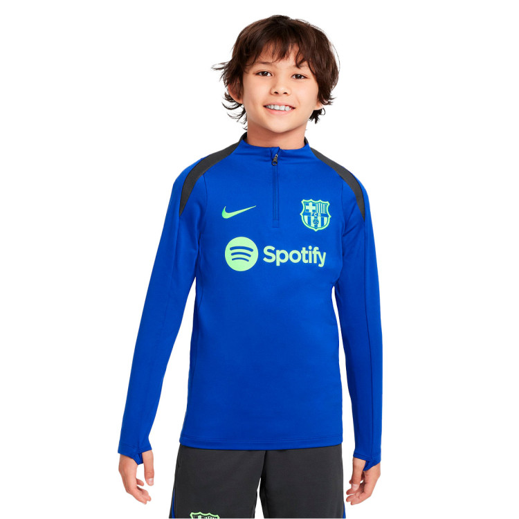 Bluza Nike Kids FC Barcelona Trening 2024-2025 Old Royal-Antracyt