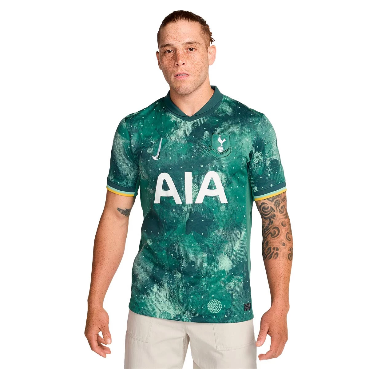 Nike - Koszulka Tottenham 2024-2025 Trzecie miejsce, Unisex, Emalia Zielona-Bicoastal-Biała, S