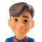 Zabawka Minix FC Barcelona (7cm)