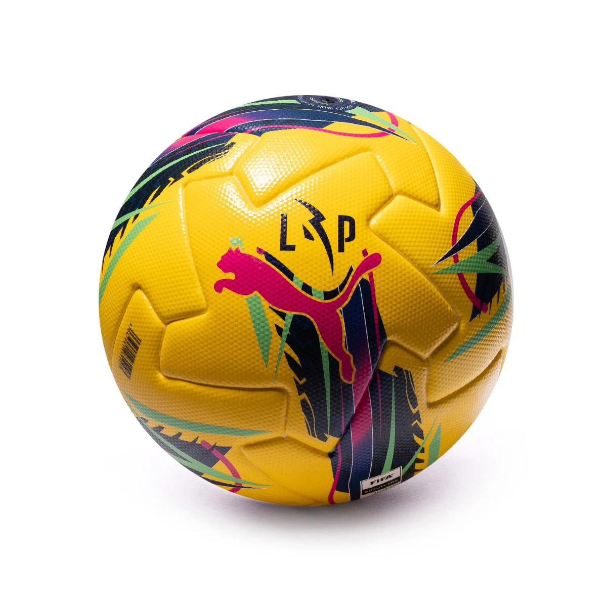 Puma - Piłka Orbita Liga Portugalia 2024-2025 Fifa Quality Pro, Unisex, Żółto-Multikolor, 5