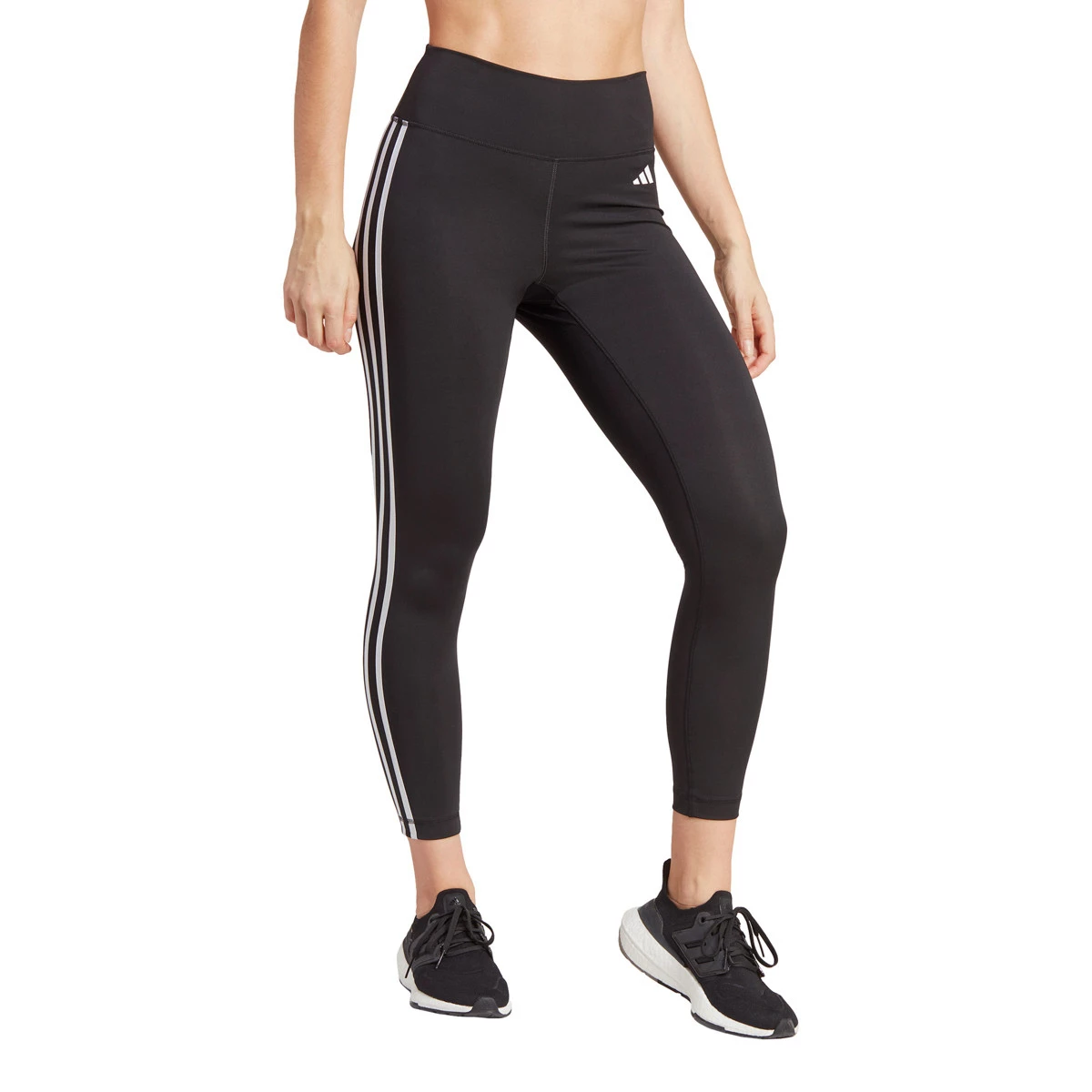 adidas - Podspodenki piłkarskie Train Essentials 3S, Mujer, Czarny, XS