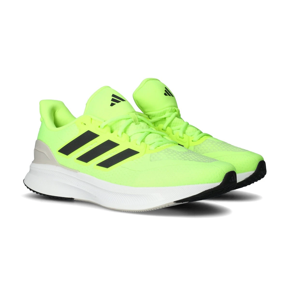 adidas - Buty do biegania Ultrarun 5, Hombre, Lucid Lemon-Core-Czarny-Ftwr Biały, 10,5 UK