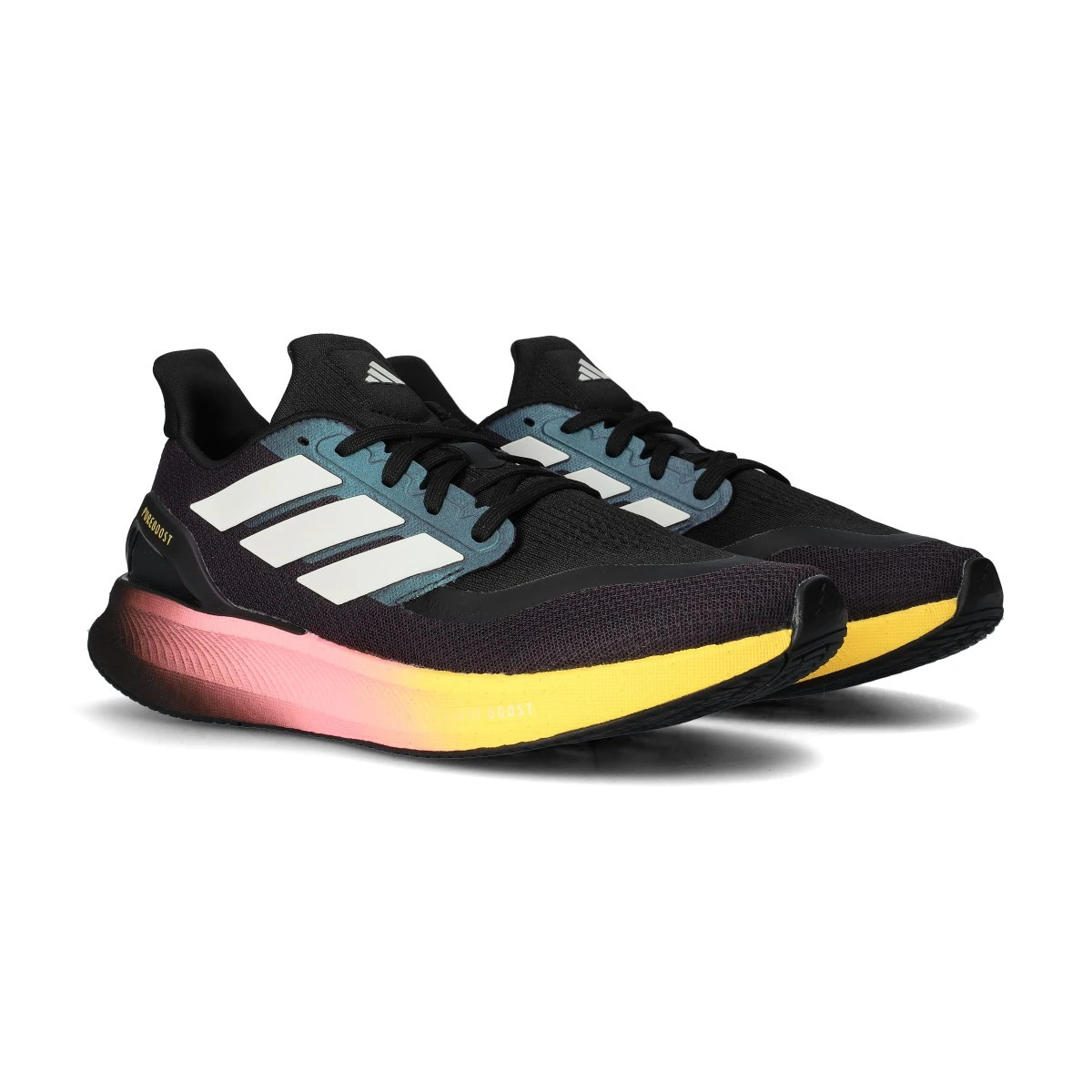 adidas - Buty do biegania Pureboost 5, Hombre, aurora-black, 9 UK