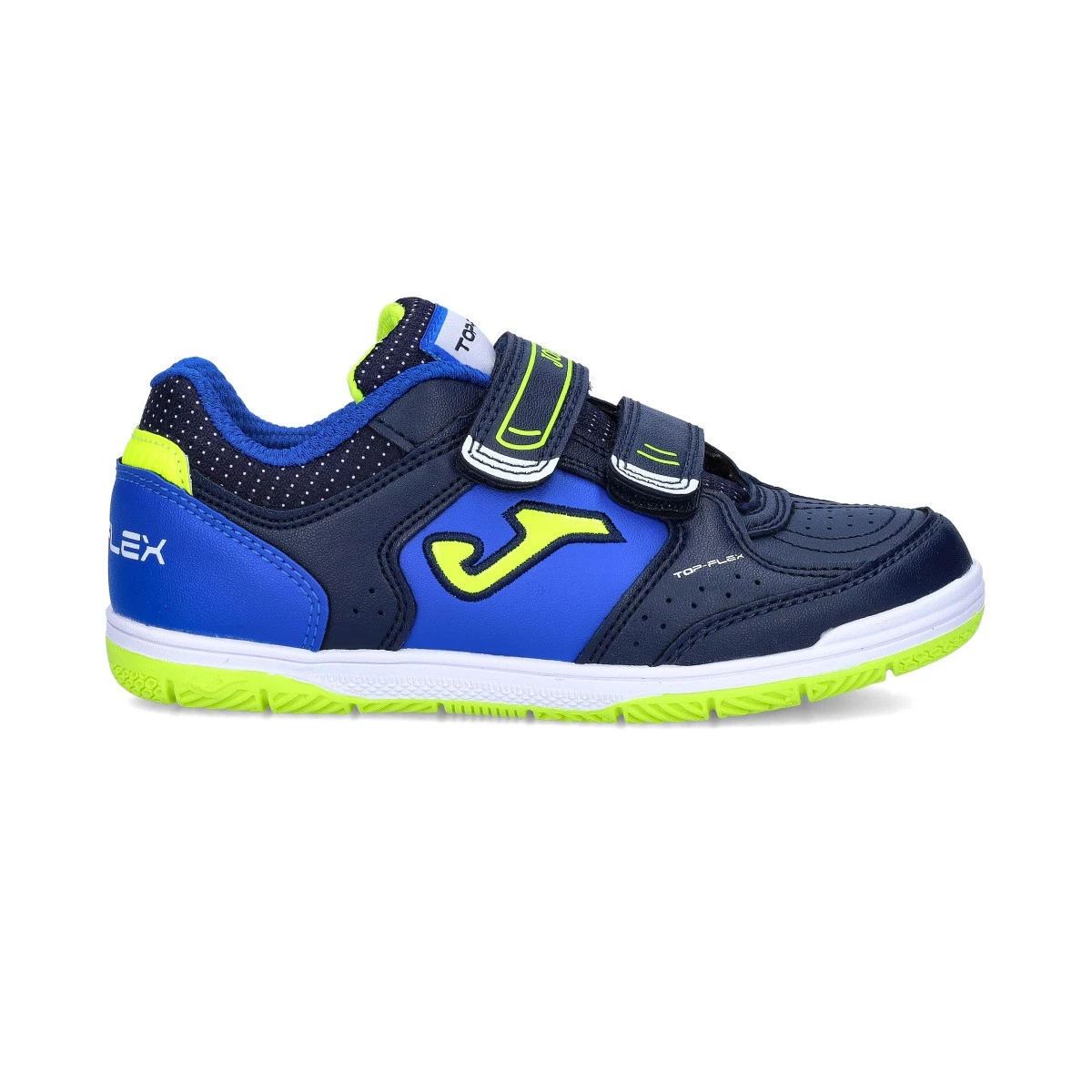 Joma - Buty do futsalu Top Flex dla Kids, Unisex, Granatowy, 30