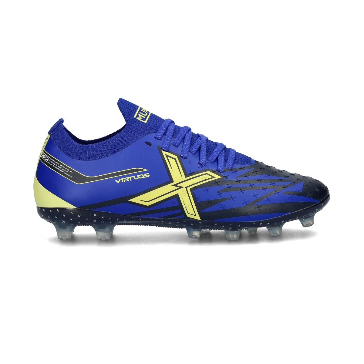 Munich - Buty piłkarskie VIRTUOS AG23, Unisex, Niebieski, 44