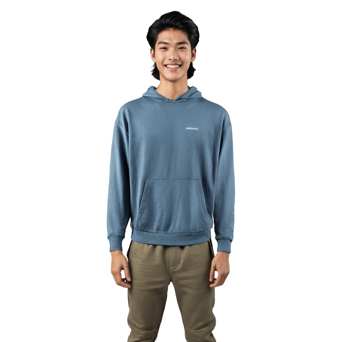 Meteora - Bluza Essential FT, Hombre, Niebieski, XL