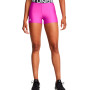 Womens HeatGear Authentics-Vivid magenta-biały