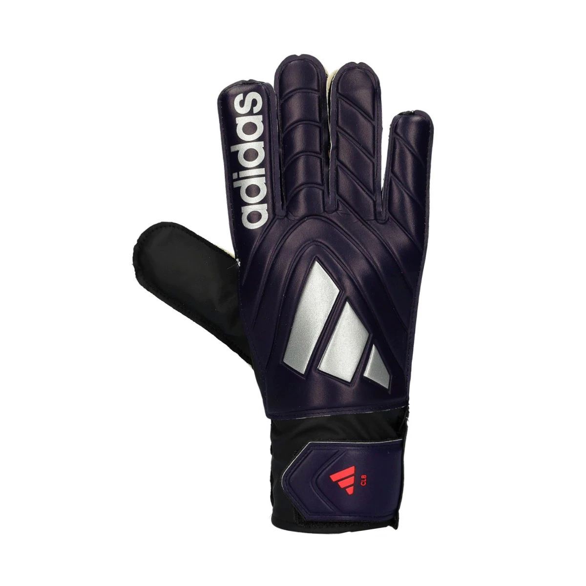 adidas - Rękawica bramkarska Copa Klub, Unisex, Aurora black-Metaliczna platyna, 8,5