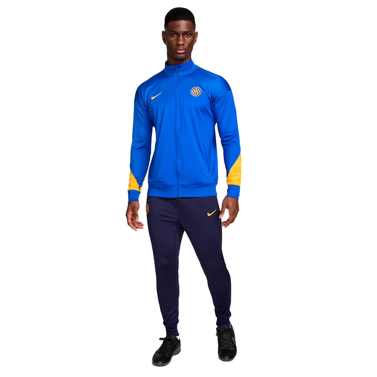 Nike - Dres Inter Milan 2024-2025 Trening, Unisex, Lyon Blue-University Gold-Cerniowany niebiesk, S