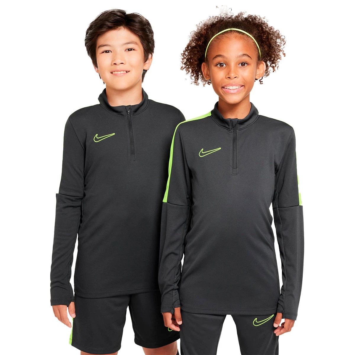 Nike - Bluza Kids Academy 23, Unisex, Antracyt-Volt-Volt, M