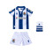 Strój Macron Niemowlęta Real Sociedad 2024-2025 Home