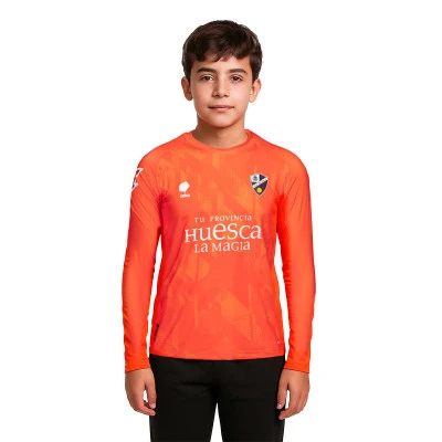 Koszulka Kids Sociedad Deportiva Huesca 2024-2025 Bramkarz wyjazdowy