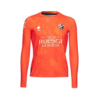 Koszulka Kids Sociedad Deportiva Huesca 2024-2025 Bramkarz wyjazdowy