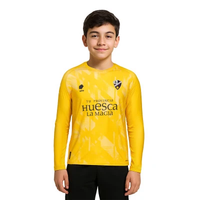 Koszulka Kids Sociedad Deportiva Huesca 2024-2025 dla dzieci w czwartym Strój dla Bramkarz