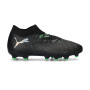 Kids Future 8 Pro FG/ AG-Czarno-Srebrny-Fluo Zielony