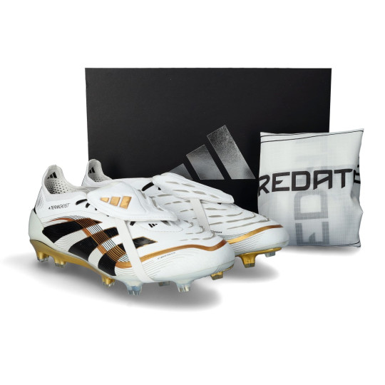 Buty piłkarskie adidas Predator Elite FT FG Teamgeist+ Biało-Core