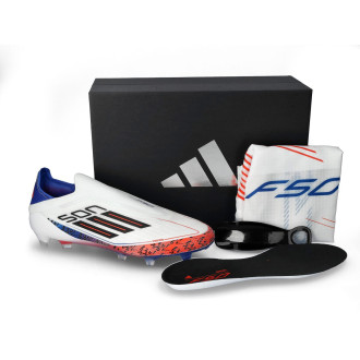 F50 Elite LL FG Son White-Core Black-Jasny Czerwony