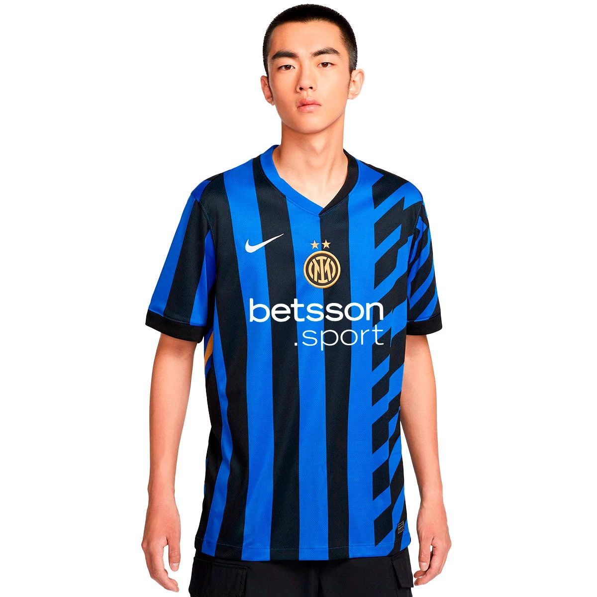 Nike - Koszulka Inter Mediolan 2024-2025 Strona główna, Unisex, Niebiesko-czarny, XL