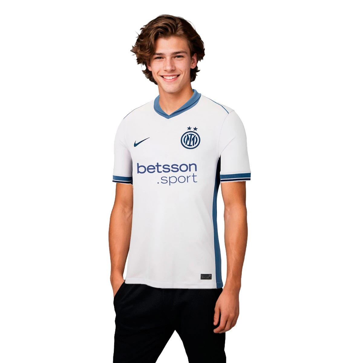 Nike - Koszulka Koszulka wyjazdowa Inter Milan 2024-2025, Unisex, Biały, L