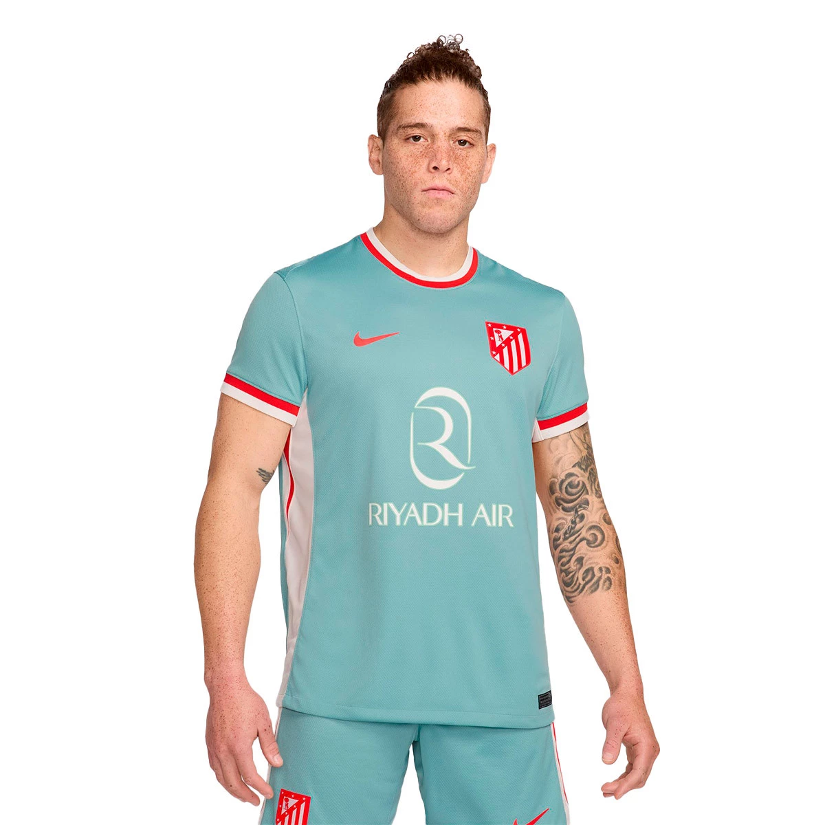 Nike - Koszulka Atlético de Madrid 2024-2025 Na wyjeździe, Unisex, Cannon-Phantom-Lt Crimson-Lt Crimson, XL