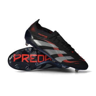 Predator Elite L FG Core czarno-szary Four-Lucid Czerwony