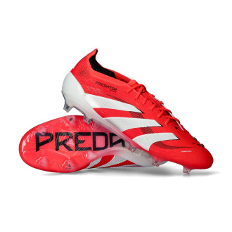 Predator Elite L FG Lucid Red-White-Core Czarny