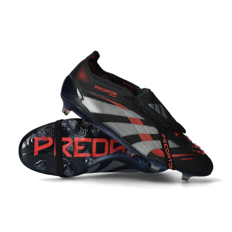 Buty piłkarskie adidas Predator Elite FT FG Core czarno-szary Four