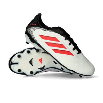 Copa Pure III Elite FG /MG . dla Kids Biały-Lucid Red-Core Czarny