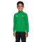Kurtka Hummel Real Betis dla Kids 2024-2025 przed meczem