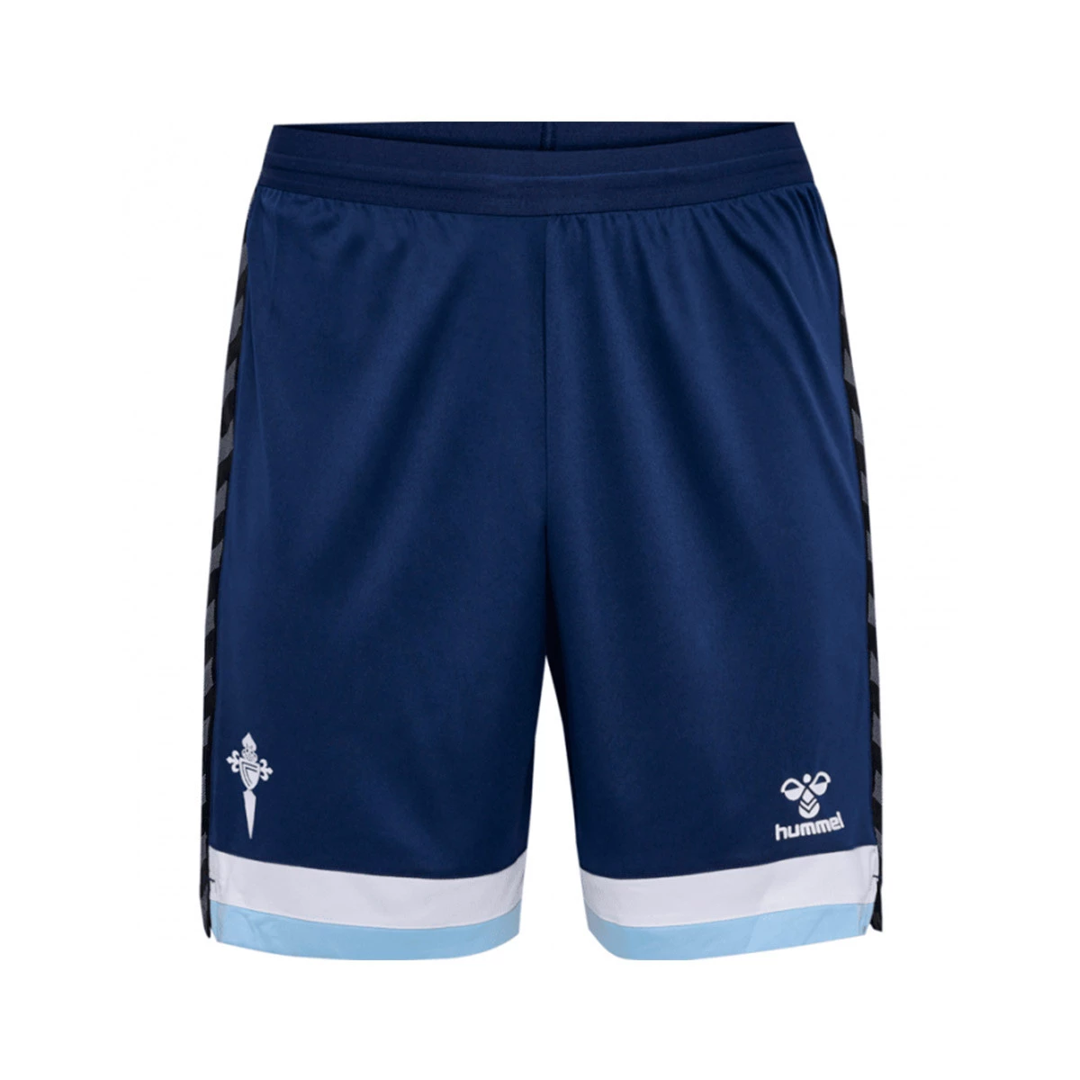 Hummel - Spodenki Celta De Vigo 2024-2025 Trening, Unisex, Marine/Blue Bell, L