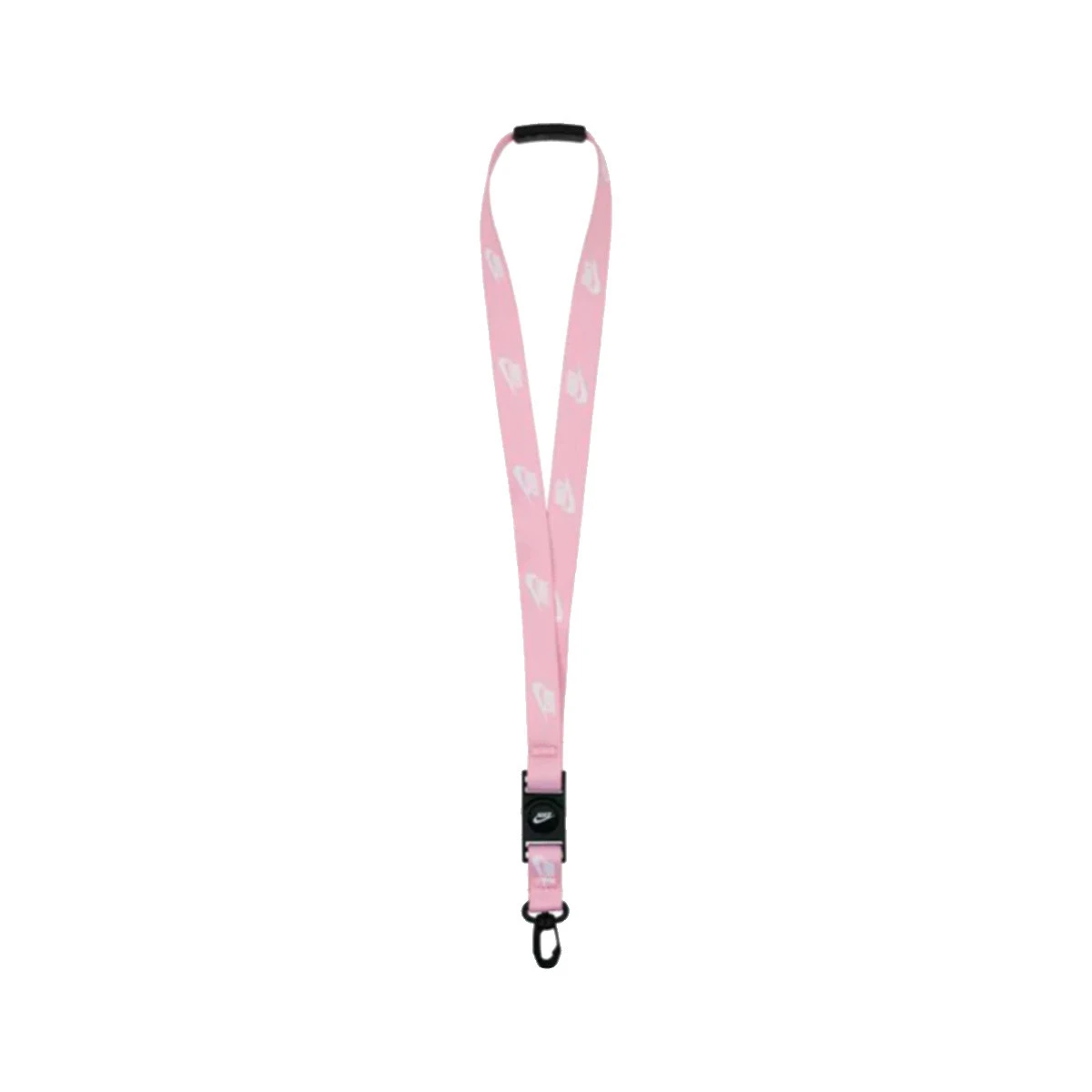 Nike - Brelok do kluczy Club Lanyard, Unisex, Med Soft Pink-White-White