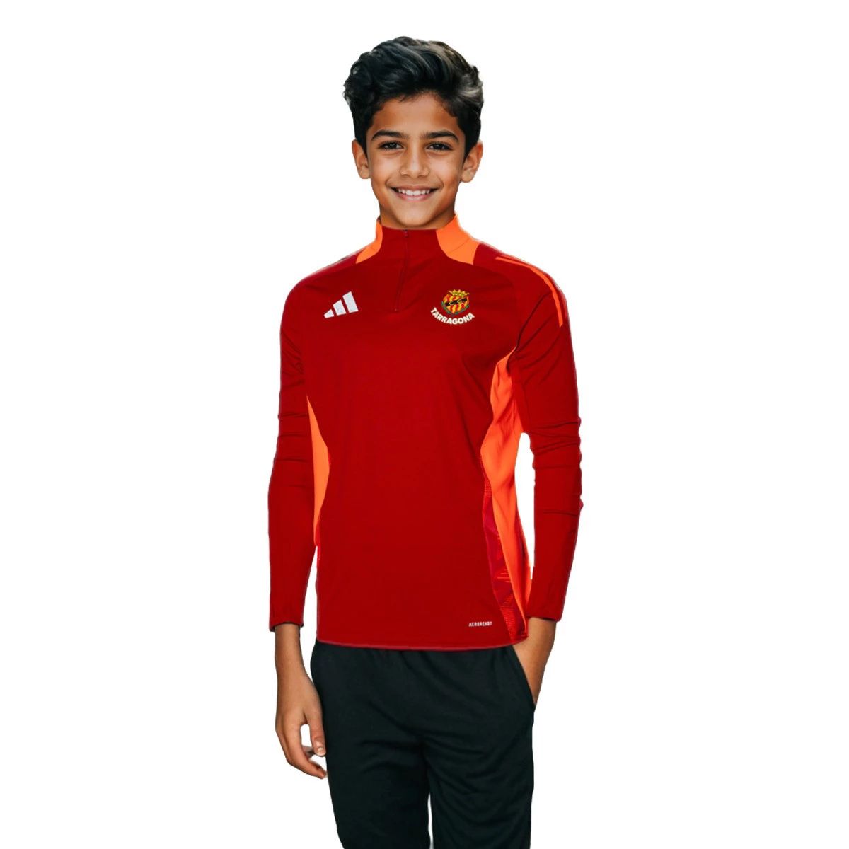 adidas - Bluza Kids Gimmàstic de Tarragona Trening dla bramkarzy 2024-2025, Unisex, Team Power Czerwony, 152 cm