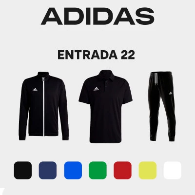 Zestaw Adidas Entrada 22 Basic Travel