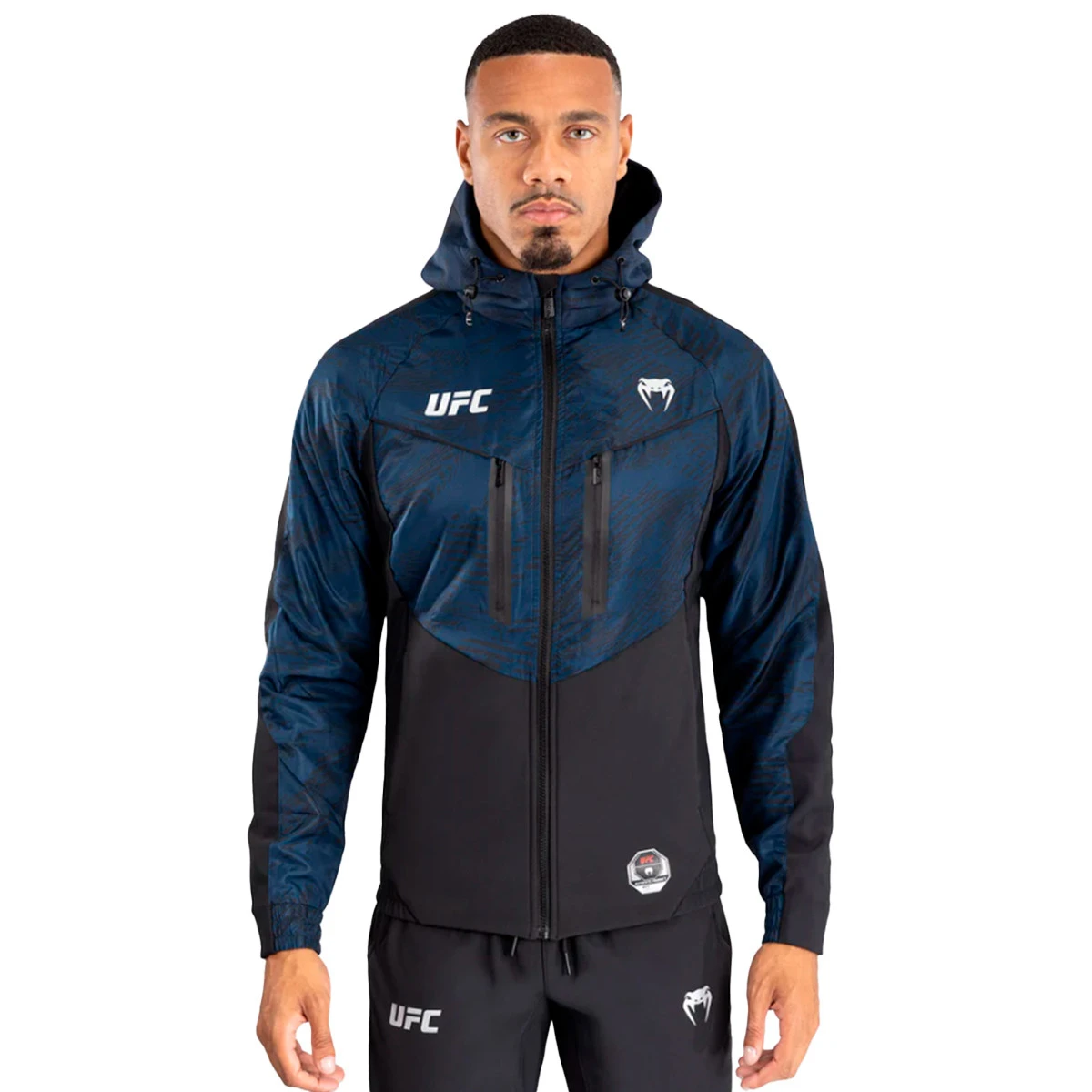 Venum - Bluza Tydzień walki 4.0, Hombre, Niebieski, S