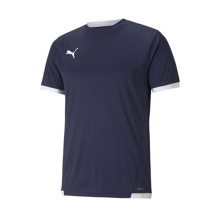 Koszulka Team LIGA m/c EQPC Peacoat-Biały