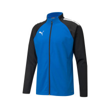 Kurtka teamLIGA EQPC Electric Blue Lemoniada-Czarny