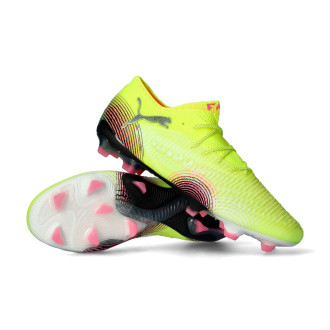 Future 8 Ultimate Low FG Żółty Alert-Puma Black-Sun Uderzony