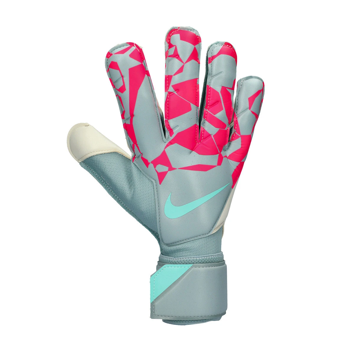 Nike - Rękawica bramkarska Grip3, Unisex, Ocean cube-Pink blast-Aurora green, 8