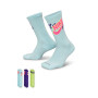 Everyday Crew (3 pary) Sport 144-Glacier Bluehyper Pink-Court Purplehyper P