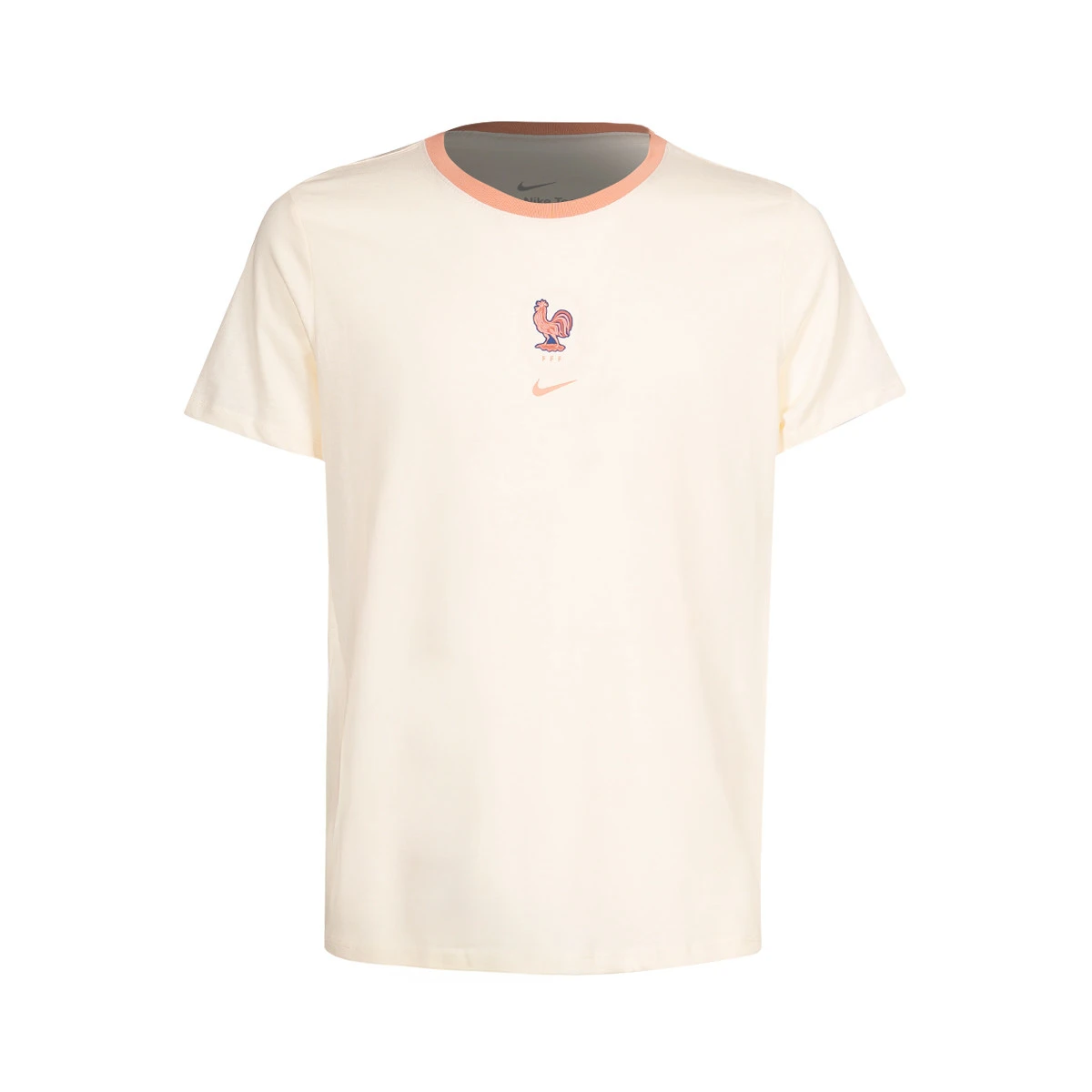 Nike - Koszulka Francja odzież dla fanów na Euro 2025, Mujer, Pale Ivory, XS