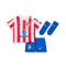 Strój Nike Baby Atlético de Madrid 2025-2026 Strona główna