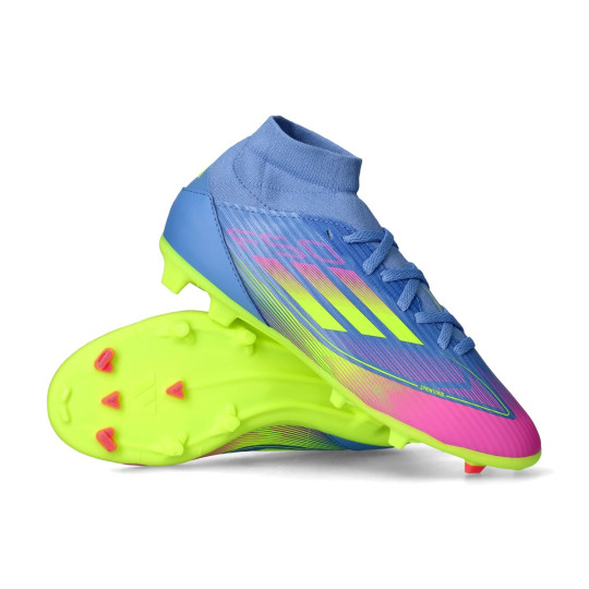 Buty piłkarskie adidas F50 League FG /MG Mid dla Kids
