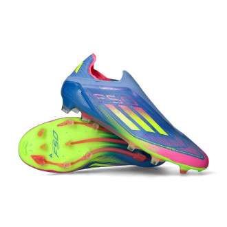 F50 Elite LL FG Niebieski Fusion-Lucid Lemon-Lucid Pink