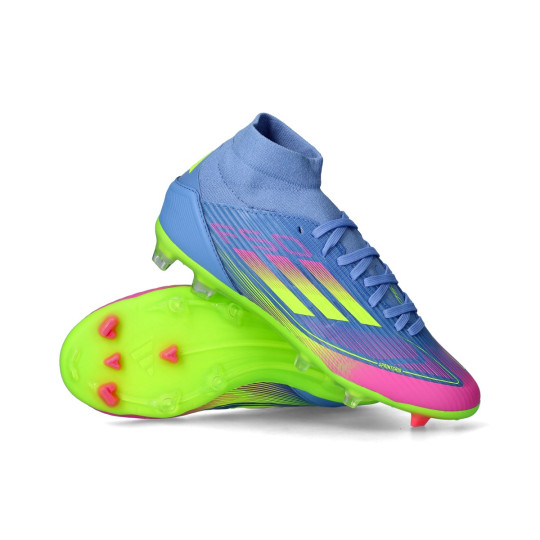 Buty piłkarskie adidas F50 League FG/MG Mid, kobiety