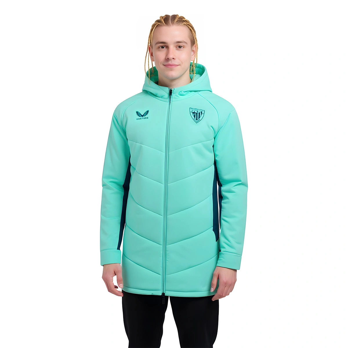 Castore - Kurtka Athletic Klub Bilbao 2025-2026 Trening, Unisex, Aruba Blue-Moonlit Ocean, S
