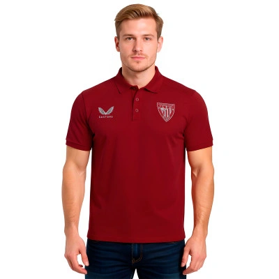 Koszulka Polo Athletic Klub Bilbao 2025-2026 Odzież kibica