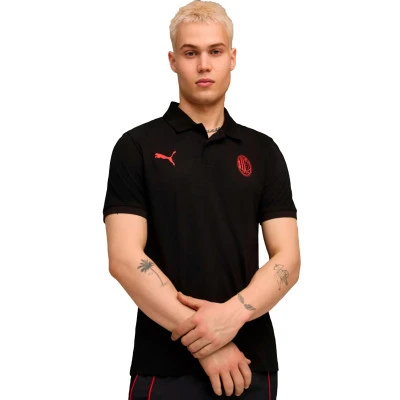 Koszulka Polo Ac Milan 2025-2026 Odzież kibica