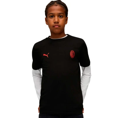 Koszulka Ac Milan 2025-2026 dla Kids Odzież dla fanów