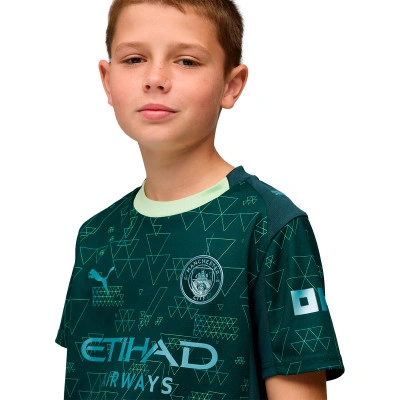 Koszulka Dzieci Manchester City 2025-2026 Czwarty