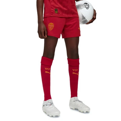Spodenki Kids Valencia Cf 2025-2026 Na wyjeździe